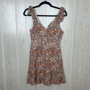 Gypsies & Moondust Tie Shoulder Dress